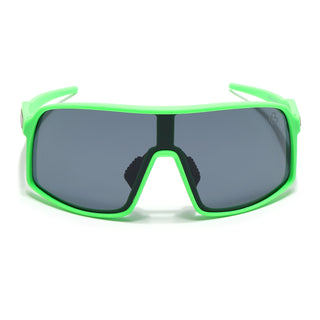 Eyejack Green Wrap Around Sunglasses for Men & Women (5606CL1301)