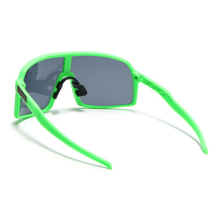 Eyejack Green Wrap Around Sunglasses for Men & Women (5606CL1301)