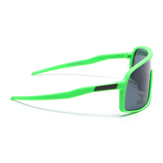 Eyejack Green Wrap Around Sunglasses for Men & Women (5606CL1301)