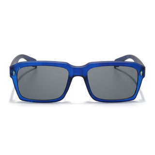 Eyejack Blue Wayfarer Sunglasses for Men & Women (5618CL1042)