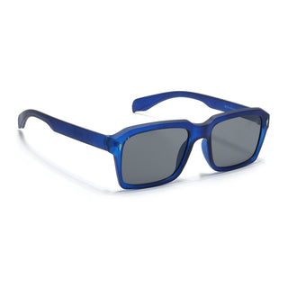 Eyejack Blue Wayfarer Sunglasses for Men & Women (5618CL1042)