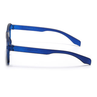 Eyejack Blue Wayfarer Sunglasses for Men & Women (5618CL1042)