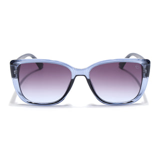 Eyejack Blue Cateye Sunglasses for Women (5661CL1263)