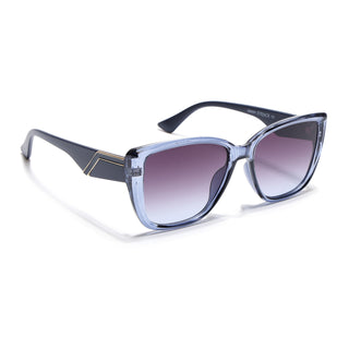 Eyejack Blue Cateye Sunglasses for Women (5661CL1263)