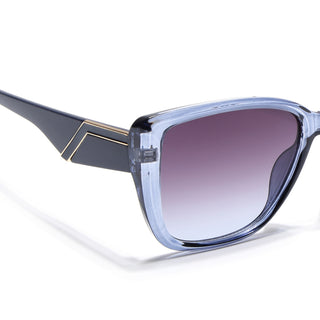 Eyejack Blue Cateye Sunglasses for Women (5661CL1263)