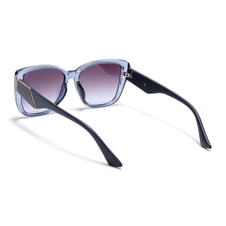 Eyejack Blue Cateye Sunglasses for Women (5661CL1263)