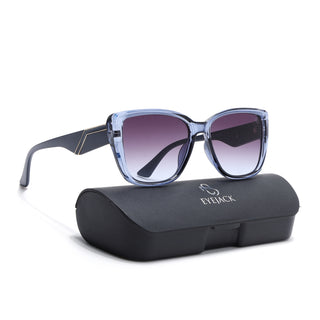 Eyejack Blue Cateye Sunglasses for Women (5661CL1263)