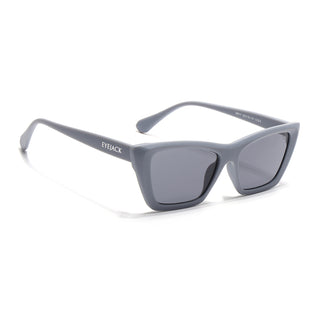 Eyejack Grey Cateye Sunglasses for Women (58017CL1108-C7)