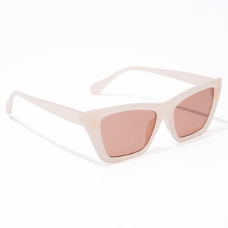 Eyejack Cateye Sunglasses for Women (Pink Lens | Pink Frame - 58017CL546-C5)