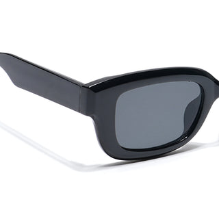 Eyejack Black wayfarer Sunglasses for Men & Women (58027CL893)