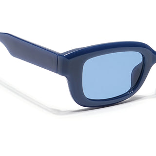 Eyejack Blue wayfarer Sunglasses for Men & Women (58027CL894)