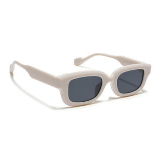 Eyejack White wayfarer Sunglasses for Men & Women (58027CL896)