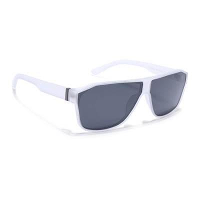 Eyejack Transparent Wayfarer Polarized Sunglasses for Men & Women (6023PCL1248)