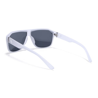 Eyejack Transparent Oversize Polarized Sunglasses for Men & Women (6023PCL1248)