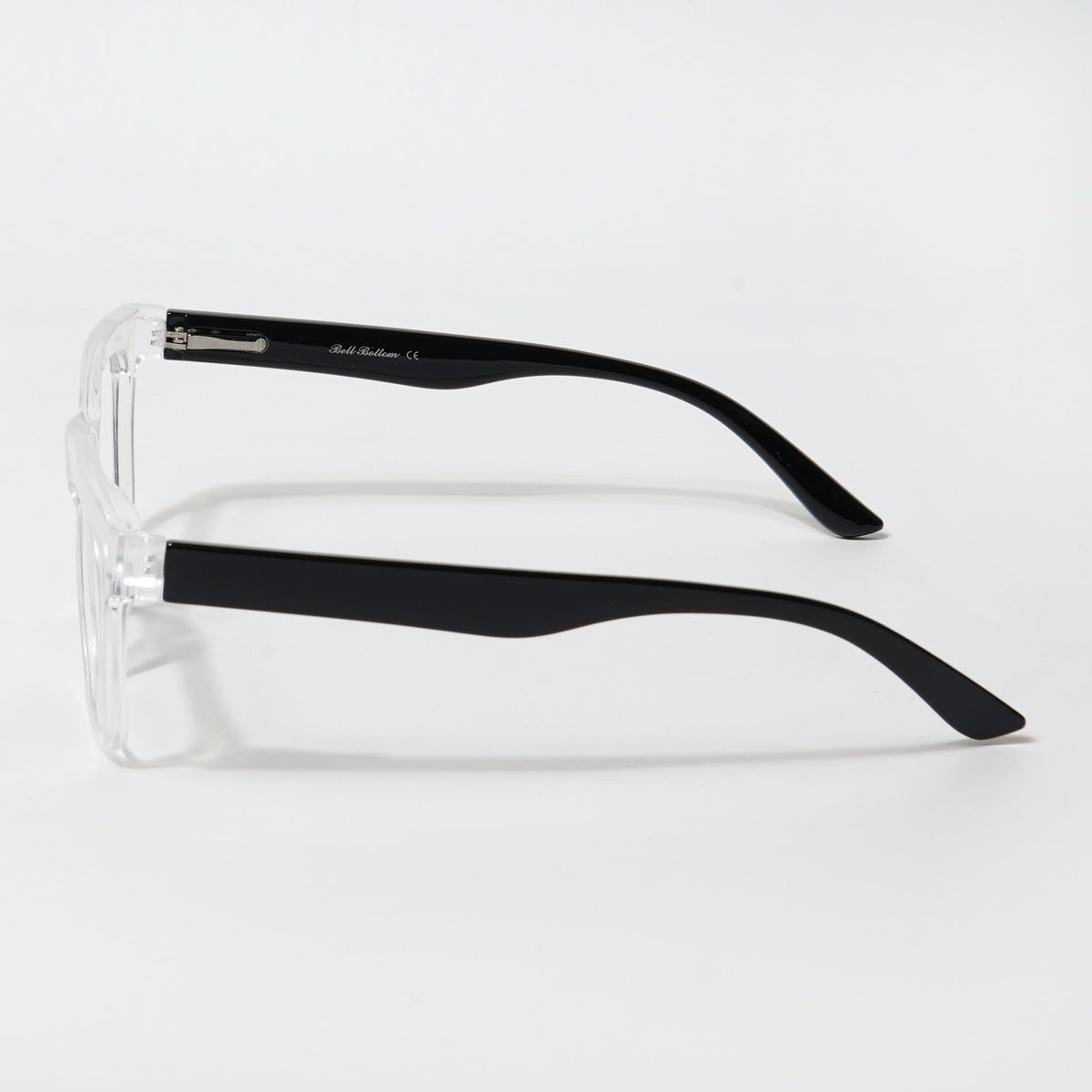 EyeJack Bell Bottom Transparent Rectangle Eyeglasses for Men & Women ...