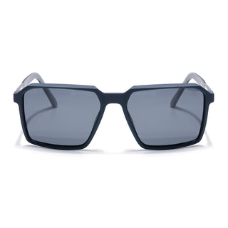 Eyejack Blue Square Polarized Sunglasses for Men & Women (6229PCL1123)