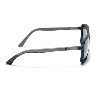 Eyejack Black Square Polarized Sunglasses for Men & Women (6231PCL1127)