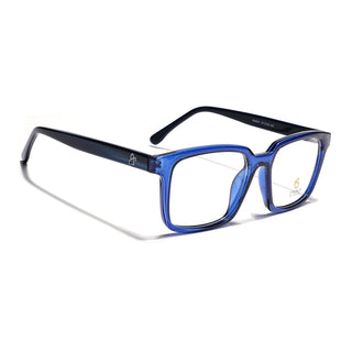Eyejack Navy Blue Rectangle Eyeglasses for Men & Women (668801FCL2322)