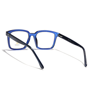 Eyejack Navy Blue Rectangle Eyeglasses for Men & Women (668801FCL2322)