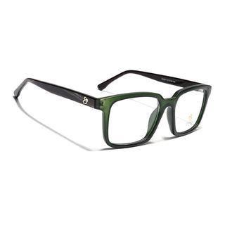 Eyejack Green Rectangle Eyeglasses for Men & Women (668801FCL2325)