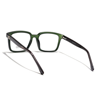 Eyejack Green Rectangle Eyeglasses for Men & Women (668801FCL2325)