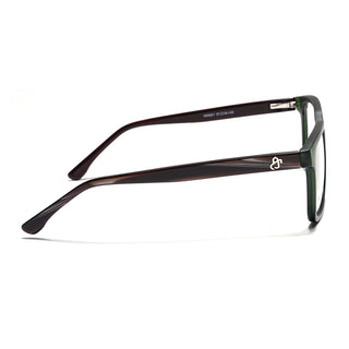 Eyejack Green Rectangle Eyeglasses for Men & Women (668801FCL2325)