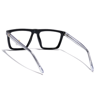 Eyejack Shine Black Wayfarer Eyeglasses for Men & Women (668802FCL2329)