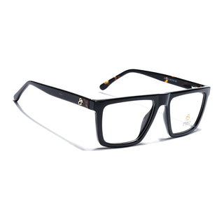 Eyejack Shine Black Wayfarer Eyeglasses for Men & Women (668802FCL2330)