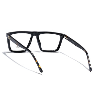 Eyejack Shine Black Wayfarer Eyeglasses for Men & Women (668802FCL2330)
