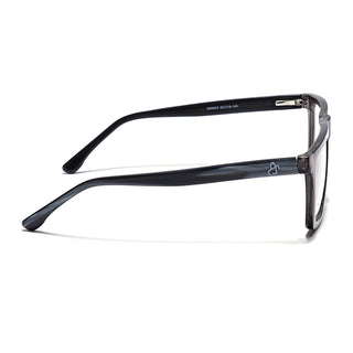 Eyejack Grey Wayfarer Eyeglasses for Men & Women (668802FCL2332)