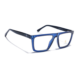 Eyejack Navy Blue Wayfarer Eyeglasses for Men & Women (668802FCL2334)