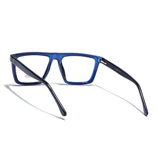 Eyejack Navy Blue Wayfarer Eyeglasses for Men & Women (668802FCL2334)