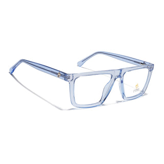 Eyejack Light Blue Wayfarer Eyeglasses for Men & Women (668802FCL2335)
