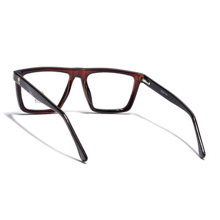 Eyejack Brown Wayfarer Eyeglasses for Men & Women (668802FCL2336)