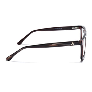 Eyejack Brown Wayfarer Eyeglasses for Men & Women (668802FCL2336)