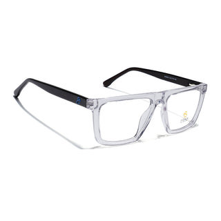 Eyejack Transparent Wayfarer Eyeglasses for Men & Women (668802FCL2338)