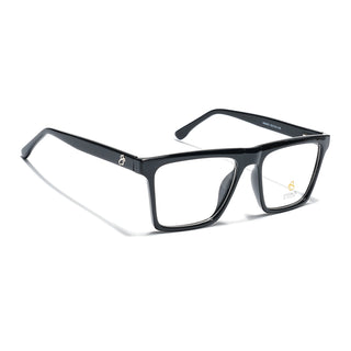 Eyejack Shine Black Wayfarer Eyeglasses for Men & Women (668803FCL2340)