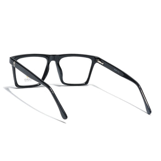 Eyejack Shine Black Wayfarer Eyeglasses for Men & Women (668803FCL2340)