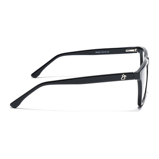 Eyejack Shine Black Wayfarer Eyeglasses for Men & Women (668803FCL2340)