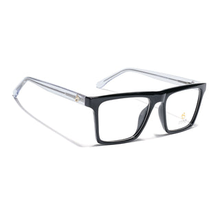 Eyejack Shine Black Wayfarer Eyeglasses for Men & Women (668803FCL2341)