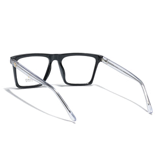 Eyejack Shine Black Wayfarer Eyeglasses for Men & Women (668803FCL2341)