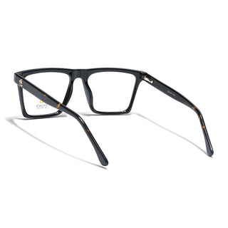 Eyejack Shine Black Wayfarer Eyeglasses for Men & Women (668803FCL2342)