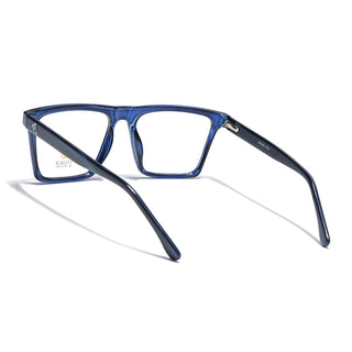 Eyejack Navy Blue Wayfarer Eyeglasses for Men & Women (668803FCL2346)
