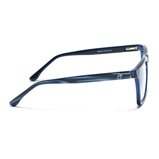 Eyejack Navy Blue Wayfarer Eyeglasses for Men & Women (668803FCL2346)