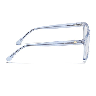 Eyejack Light Blue Wayfarer Eyeglasses for Men & Women (668803FCL2347)