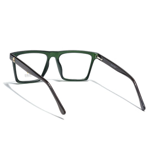 Eyejack Green Wayfarer Eyeglasses for Men & Women (668803FCL2349)