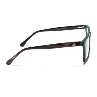 Eyejack Green Wayfarer Eyeglasses for Men & Women (668803FCL2349)