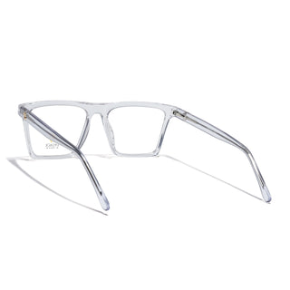 Eyejack Transparent Wayfarer Eyeglasses for Men & Women (668803FCL2351)