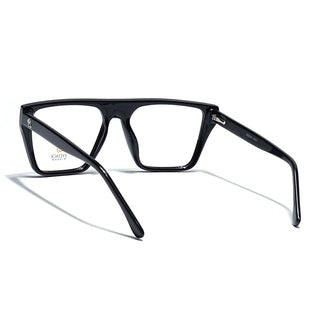 Eyejack Shine Black Wayfarer Eyeglasses for Men & Women (668804FCL2352)