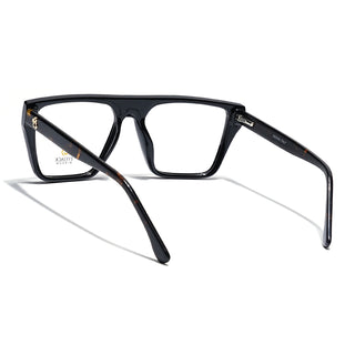 Eyejack Shine Black Wayfarer Eyeglasses for Men & Women (668804FCL2354)